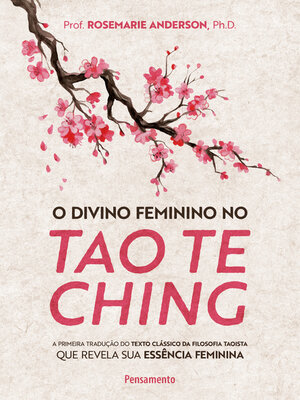 cover image of O divino feminino no tao te ching